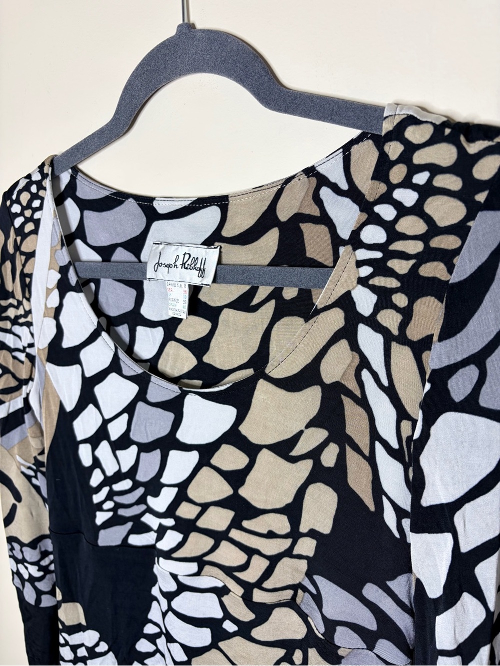 Joseph Ribkoff Patterned Women's Top - Picture 4 of 5